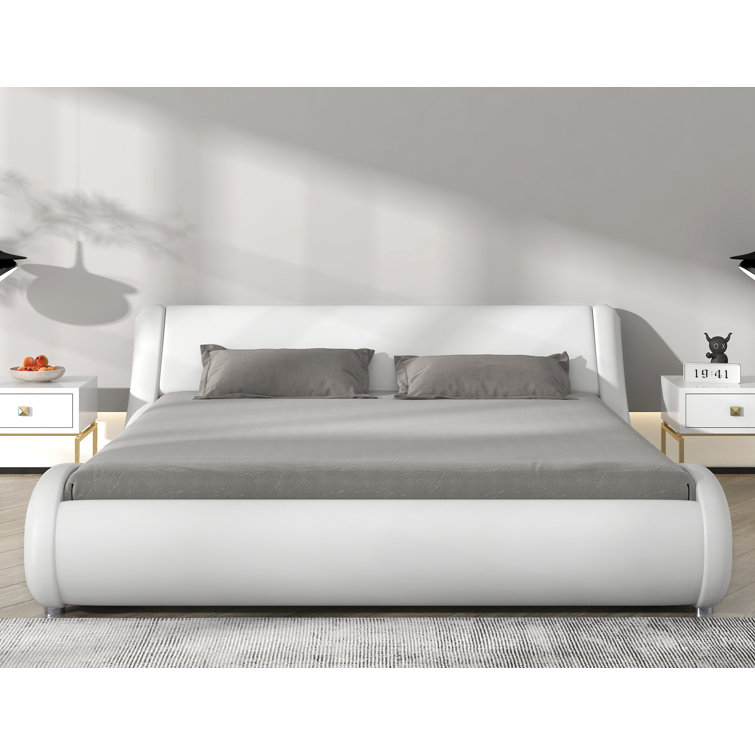 Orren Ellis Sewilla Upholstered Platform Bed & Reviews Wayfair Canada